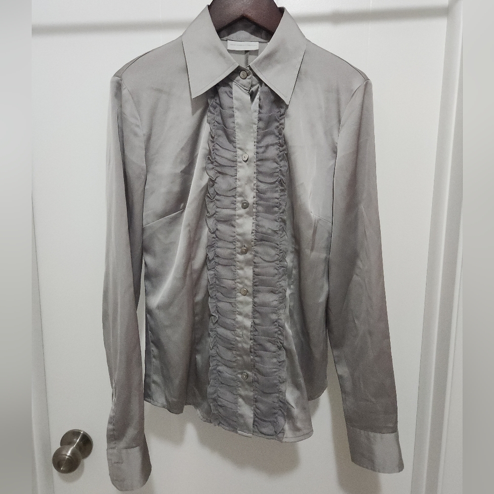 NY&Co. Silver Women's Dress Shirt